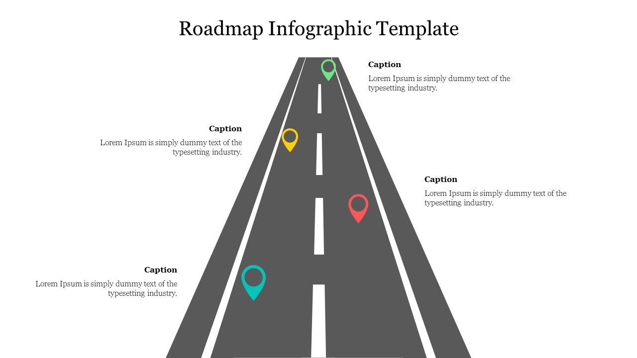 Roadmap Infographic Template Free